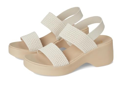Skechers Cali Day sandalen met hak voor dames, Off White Woven Gore, 38 EU