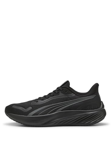 PUMA Pounce Lite, schoenen voor joggen op straat, uniseks, volwassenen, 26,0 cm, Puma koel zwart donkergrijs, 43.5/44 EU